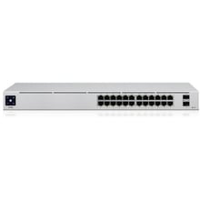 Сетевой коммутатор Ubiquiti UniFi Switch Gen2 (USW-24-POE): Порты только Gigabit Ethernet (10/100/1000)