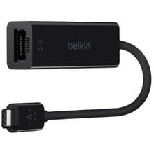 Адаптер Belkin Adapter USB-C to Gigabit Ethernet (F2CU040btBLK): Цвет черный