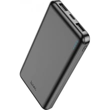 Зовнішній акумулятор Hoco Power Bank 10000mAh J100 High-Ranking Black: Кількість USB 2