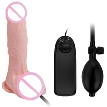 Вібратор Inflatable Vibrator With Pump Flesh: Для кого Для жінок