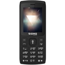 Мобильный телефон Sigma mobile X-style 34 NRG TYPE-C Black (UA UCRF): Дисплей 2.4'' (240x320)