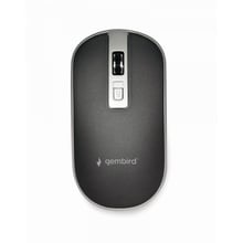 Мышь Gembird MUSW-4B-06-BS Wireless Black-Silver: Интерфейс подключения Wireless