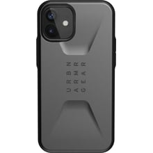 Аксесуар для iPhone Urban Armor Gear UAG Civilian Silver (11234D113333) for iPhone 12 mini: Колір сріблястий