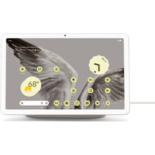 Планшет Google Pixel Tablet 8/128Gb Wi-Fi Porcelain: Дисплей 10.95" LCD (2560x1600) / 276 ppi