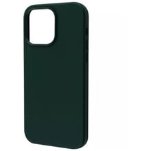 Аксесуар для iPhone WAVE Premium Leather Edition Case with MagSafe Forest Green для iPhone 14 Plus: Колір зеленый