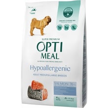 Сухий корм Optimeal Adult Medium&Large Breeds Dogs для собак середніх та великих порід з лососем 4 кг (4820215365932): Тип Сухой корм