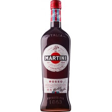 Вермут Martini Rosso напівсолодкий 1л 15% (PLK5010677915007): Об'єм, л 1