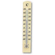 Термометр кімнатний TFA бук 180х30мм (12100305)