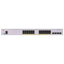 Мережевий комутатор Cisco CBS250-24P-4X-EU: Порти только Gigabit Ethernet (10/100/1000)