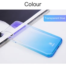 Чохол для iPhone Baseus Glaze Case Blue (WIAPIPH8-GC03) for iPhone X/iPhone Xs: Колір синій