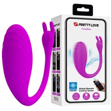 Стимулятор LYBAILE Pretty Love Catalina Remoste Stimulator Purple: Для кого Для жінок