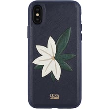 Аксесуар для iPhone Luna Aristo Phyllis Case Navy (LA-IPXSPPHY-NVY) for iPhone X/iPhone Xs: Колір синій