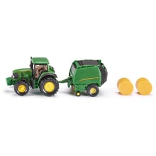 Трактор Siku John Deere із прес-підбирачем (6320677): Виробник Siku