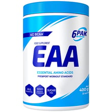 Амінокислота для спорту 6PAK Nutrition EAA 400 g /33 servings/ Orange-lemon: Тип EAA