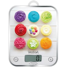 Весы кухонные Tefal BC50D4V0 Optiss Cake Pops: Тип конструкции с плоской плaтформой