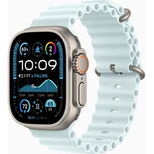 Apple Watch Ultra 2 GPS + Cellular 49mm Natural Titanium Case with Ice Blue Ocean Band UA: Розмір 49mm