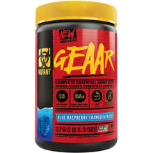 Аминокислота для спорта Mutant GEAAR 378 g / 30 servings / Blue Raspberry: Тип Комплексные