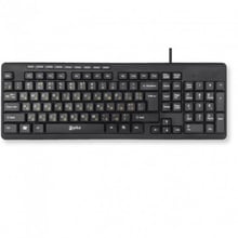 Клавиатура Piko KB-108 Black (1283126467103): Подключение проводное