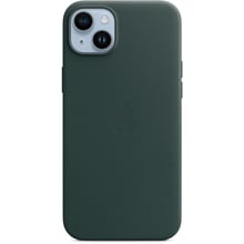 Аксесуар для iPhone Apple Leather Case з MagSafe Forest Green (MPPA3) для iPhone 14 Plus: Колір зеленый