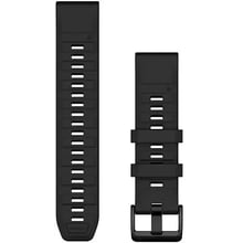 Ремешок Garmin QuickFit 22mm Watch Bands Black Silicone (010-13392-02): Цвет черный