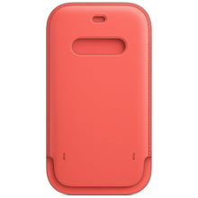 Чохол для iPhone Apple Leather Sleeve Case Pink Citrus (MHYF3) for iPhone 12 Pro Max: Колір рожевий