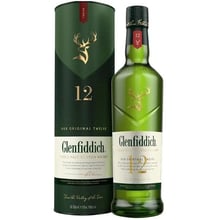 Віскі Glenfiddich 12 years 40% 0.7 л (DDSAT4P014): Об'єм, л 0.7