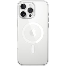 Чохол для iPhone Apple iPhone 16 Pro Max Clear Case with MagSafe (MA7F4ZM/A): Колір прозрачный