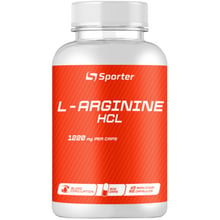 Аминокислота для спорта Sporter L - Arginine HCL 90 caps / 45 servings: Тип Аргинины