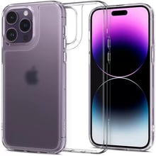 Аксесуар для iPhone Spigen Quartz Hybrid Matte Clear (ACS04975) для iPhone 14 Pro: Колір прозрачный