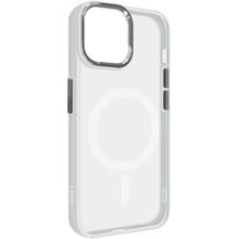 Чехол для iPhone ArmorStandart Unit MagSafe Case Matte Clear Silver for iPhone 11 (ARM74847): Цвет белый