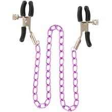 Металлические зажимы для сосков с розовой цепочкой Stimulating Nipple Chain Metal: Производитель Toy Joy