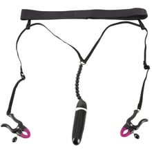 Затискачі для статевих губ з віброкулею Orion Bad Kitty Spreader String With Vibrator: Виробник Orion