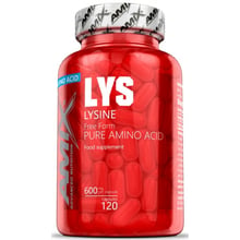 Аминокислота для спорта Amix L-Lysine 600 mg / 120 caps / 120 servings: Тип Лизин