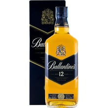 Віскі Ballantine's 12 years old 0.7л. 40% with box: Об'єм, л 0.7