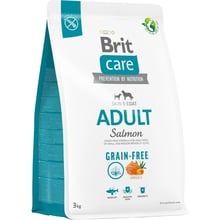 Сухой корм Brit Care Dog Grain-free Adult беззерновой с лососем для собак маленьких и средних пород 3 кг (8595602558841): Тип Сухой корм