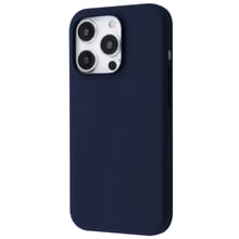 Чехол для iPhone Proove Silicone Case with Magnetic Ring Storm Blue for iPhone 14 Pro: Цвет синий