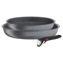 Набір сковорідок Tefal Ingenio Natural Force 3 предмети (L3969102): Тип сковороди Набор