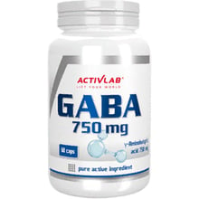 Амінокислота для спорту Activlab Gaba Гамма-аміномасляна кислота 60 capsules: Тип комплексні