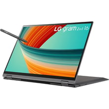 Ноутбук LG gram 16 16T90R (16T90R-K.ADB9U1): Экран 16" IPS (2560x1600) WQXGA Touchscreen