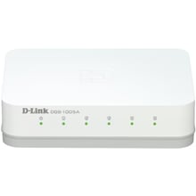 Мережевий комутатор D-Link DGS-1005A: Порти только Gigabit Ethernet (10/100/1000)