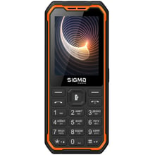 Мобільний телефон Sigma mobile X-style 310 FORCE TYPE-C Black/Orange (UA UCRF): Дисплей 2.8" LCD (240x320)