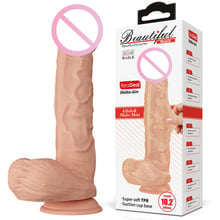 Фалоімітатор LYBAILE Beautiful Encounter Bergrisi Dildo Flesh, 26 см: Призначення Вагинальные