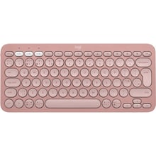 Клавиатура Logitech K380s Multi-Device Bluetooth UA Rose (920-011853): Подключение беспроводное