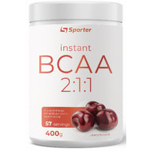 Аминокислота для спорта Sporter Instant BCAA 400 g /57 servings/ Cherry: Тип BCAA