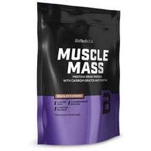 Гейнер BioTechUSA Muscle Mass 1000 g /14 servings/ Strawberry: Стать унісекс