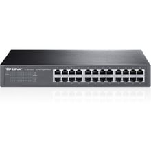 Сетевой коммутатор TP-LINK TL-SG1024D: Порты только Gigabit Ethernet (10/100/1000)