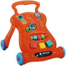 Каталка-ходунки Qichunying Toys Music Walker оранжева (696-R35/R37): Колір оранжевый