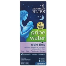 Mommy's Bliss Night Time, Gripe Water, 1 Month+, 4 fl oz (120 ml) (BAB05410) (Пищеварение и ферменты)(79007505)Stylus approved: Производитель Mommy's Bliss