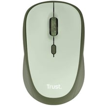 Мишка Trust YVI+ Silent Eco Wireless Green (24552): інтерфейс підключення Wireless, USB