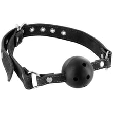 Кляп Fetish Tentation Premium Leather gag with stiff ball: Виробник Fetish Tentation